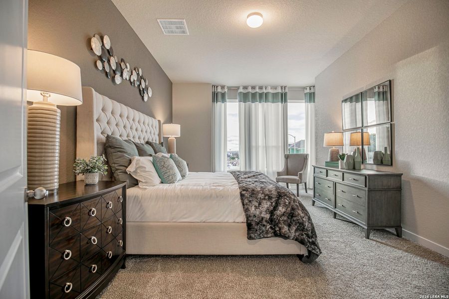 Furnished interior view inside a new home in Rose Hill, San Antonio (Image 5).