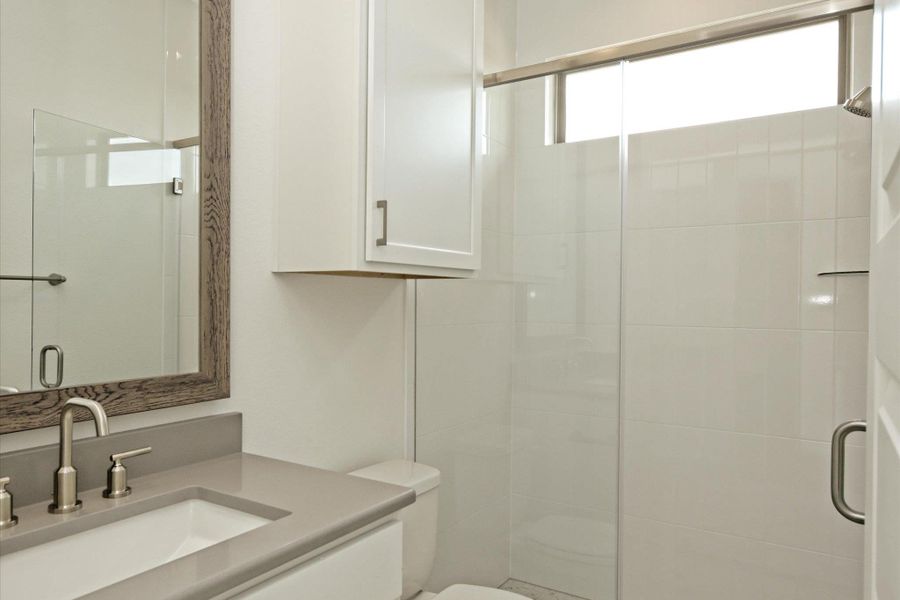 Furnished interior view inside a new home in Scofield Farms Estates, Georgetown (Image 13).