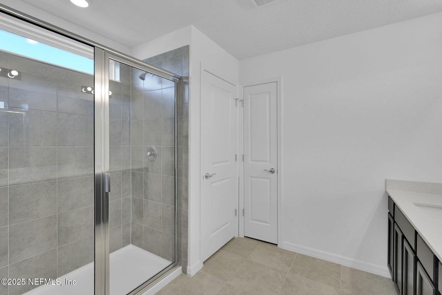 Furnished interior view inside a new home in Wells Landing, Jacksonville (Image 10).