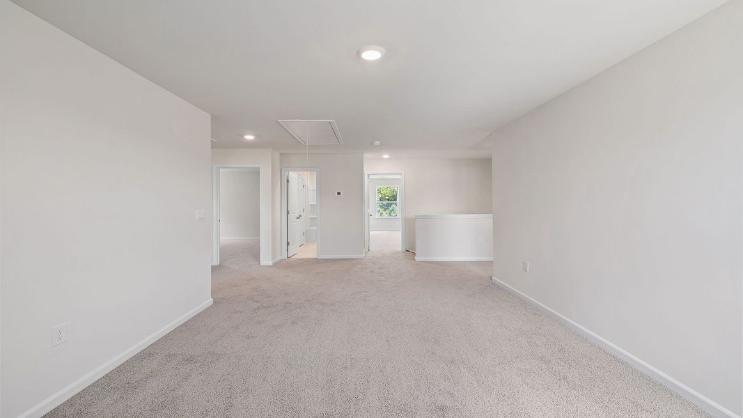 Spacious, unfurnished interior of a new home in Waverly Station, Greenwood (Image 23).