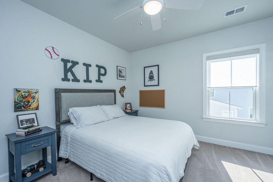 Furnished interior view inside a new home in , Awendaw (Image 10).