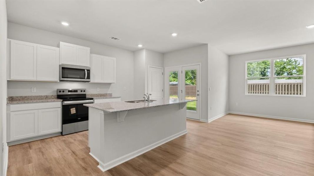 Furnished interior view inside a new home in Northberry, Rome (Image 9). Furnished interior view inside a new home in Northberry, Rome (Image 9).