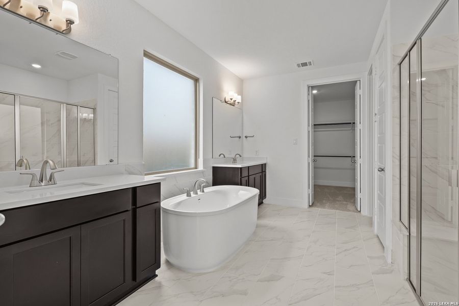Furnished interior view inside a new home in Megan's Landing, Castroville (Image 14).