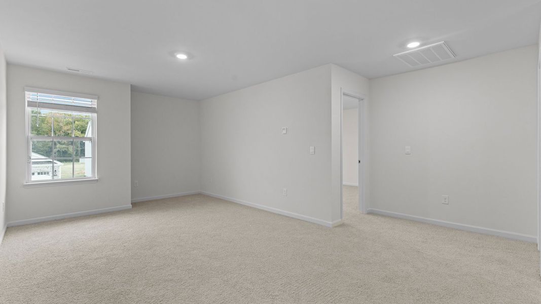 Spacious, unfurnished interior of a new home in Saddlebrook, Rocky Mount (Image 20).