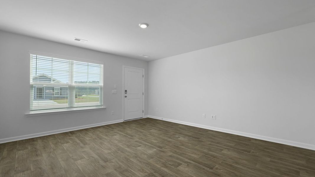 Representative unfurnished interior of a home built from the BRANDON by D.R. Horton in Evergreen, Holly Hill (Image 13).