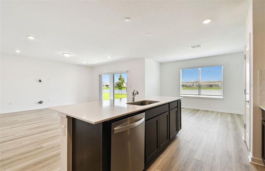 Furnished interior view inside a new home in Oakfield Lakes, Parrish (Image 3).
