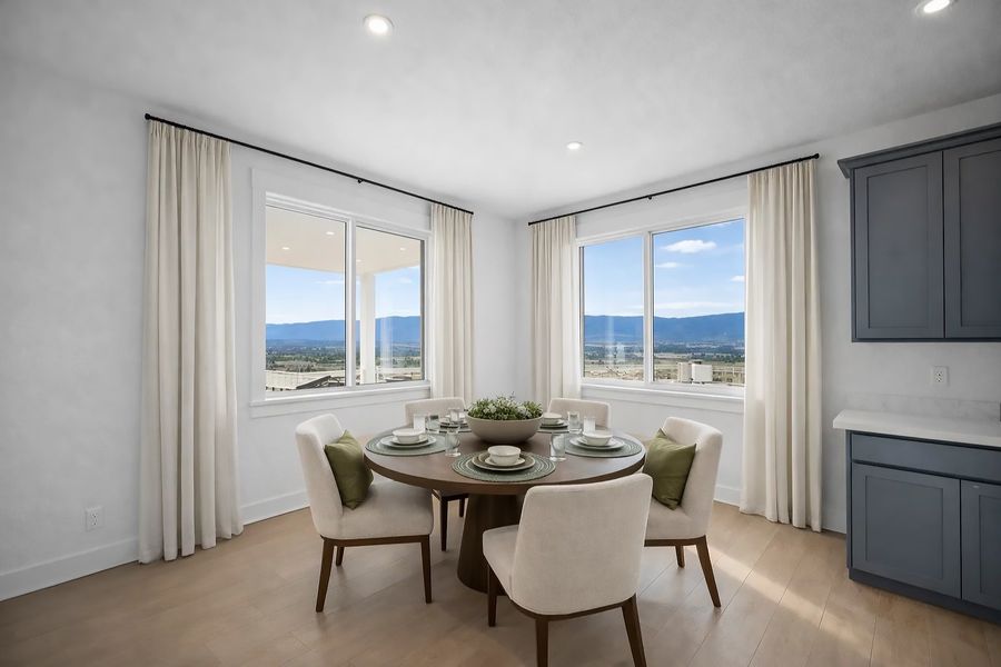 Furnished interior view inside a new home in Jackson Creek, Monument (Image 6).