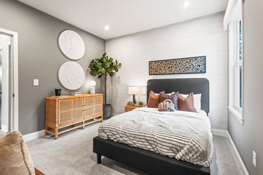 Representative furnished interior of a home built from the Maxwell by Fischer Homes in Easton Park, Dallas (Image 37).