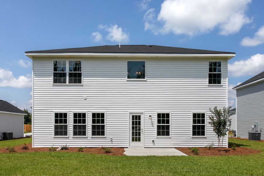 Representative exterior details of a home built from the The Barrington by RTS Homes in The Pointe at Villages on Marne, Hinesville (Image 4).