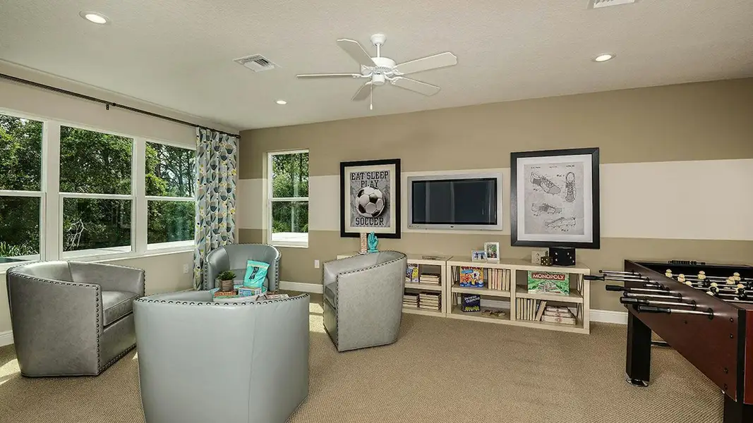Furnished interior view inside a new home in Boca Royale Golf & Country Club Real Estate and Homes for Sale in Englewood, FL - Neal Communities, Englewood (Image 18).