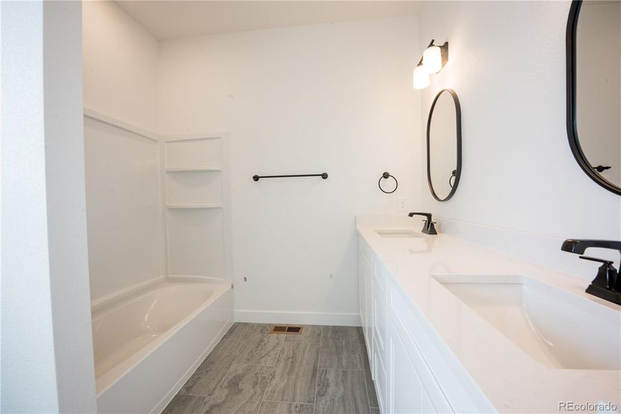 Furnished interior view inside a new home in , Colorado Springs (Image 6). Furnished interior view inside a new home in , Colorado Springs (Image 6).