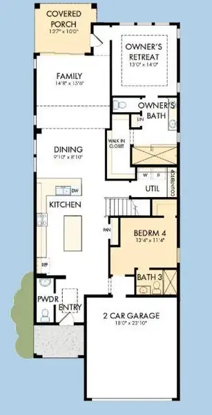 The success of a floor plan is the way you can move through it…You’ll be amazed at how well this home lives…We call it traffic patterns.