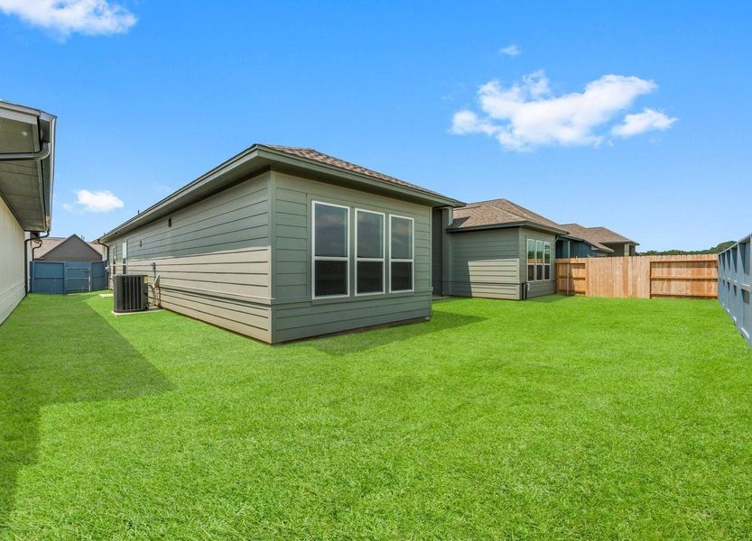 Back Yard and Side Yard Back Yard and Side Yard