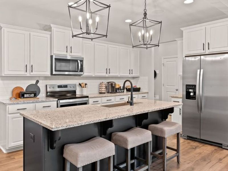 Representative furnished interior of a home built from the Elon by True Homes in Shay Crossing, Salisbury (Image 2).