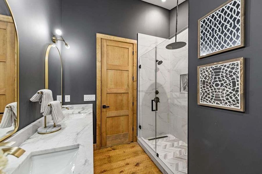 Furnished interior view inside a new home in , McCaysville (Image 53).