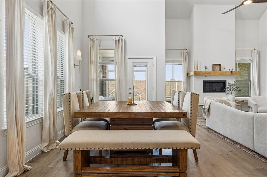 Furnished interior view inside a new home in , Little Elm (Image 15).