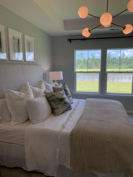Furnished interior view inside a new home in Sweetgrass at Summers Corner, Summerville (Image 7).