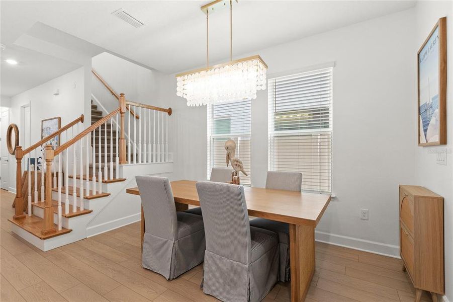 Furnished interior view inside a new home in Harvest at Ovation, Winter Garden (Image 11).