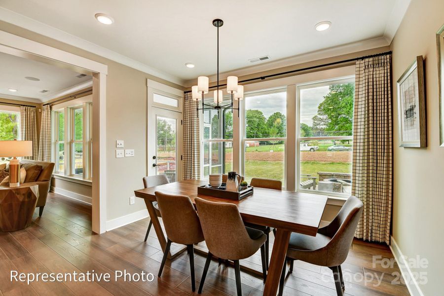 Furnished interior view inside a new home in Rone Creek, Waxhaw (Image 8).