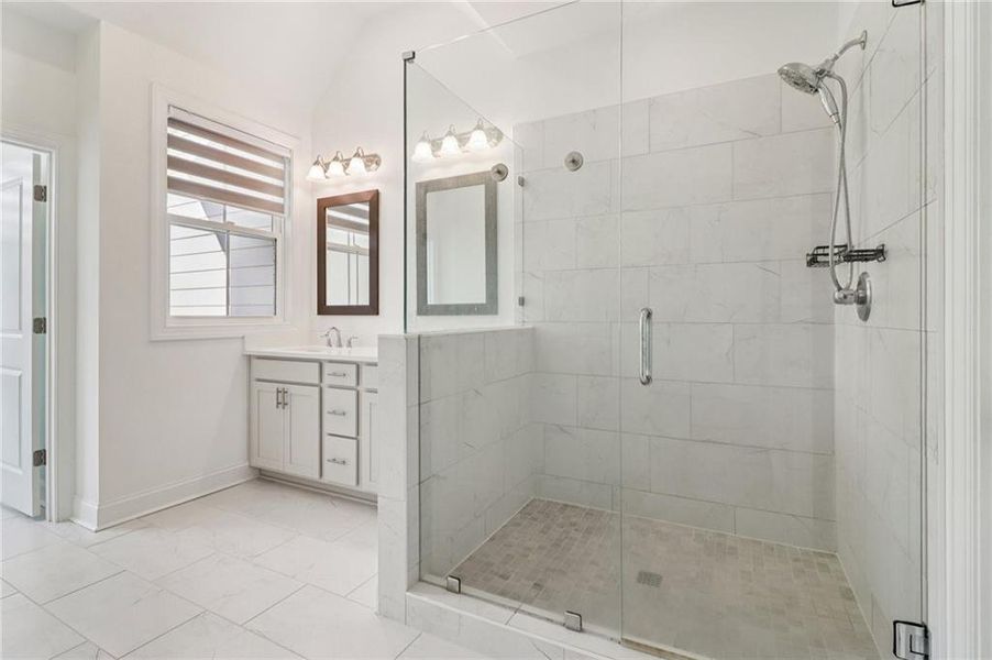 Furnished interior view inside a new home in , Buford (Image 12).