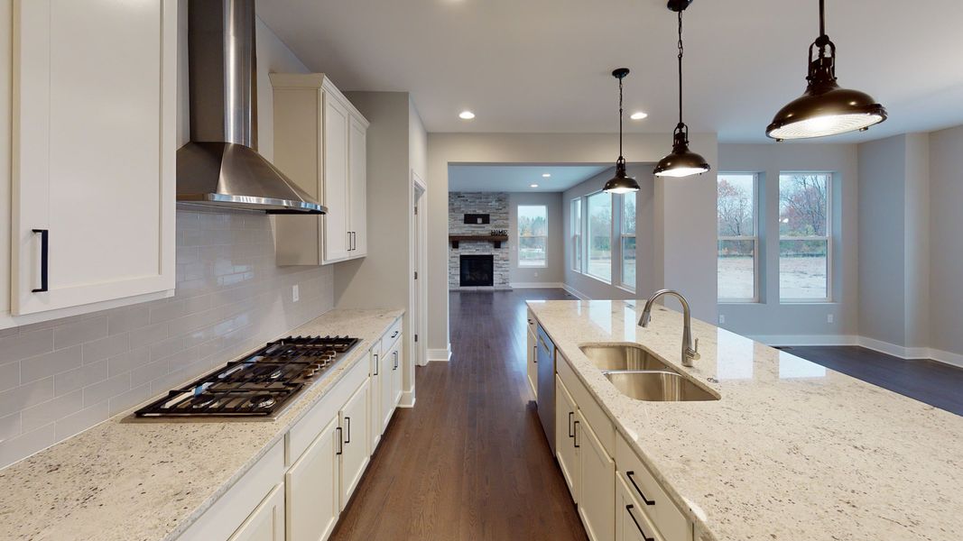 Representative furnished interior of a home built from the The Chesterfield by Norfolk Homes in Valleys, Jackson (Image 9).