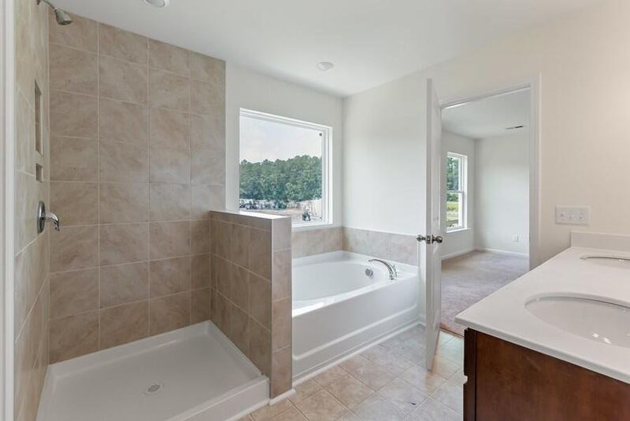 Furnished interior view inside a new home in Parker's Preserve, Ridgeville (Image 4).