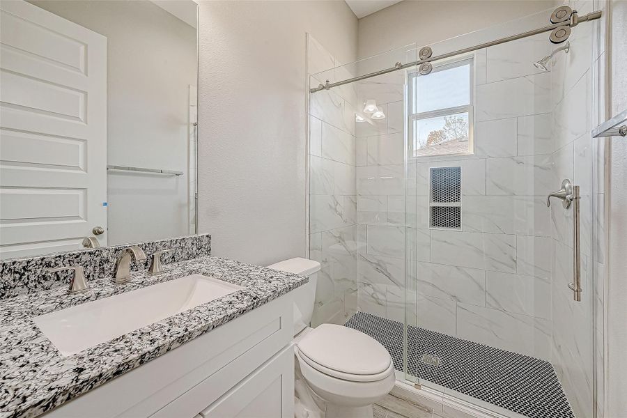 Furnished interior view inside a new home in , Needville (Image 10).