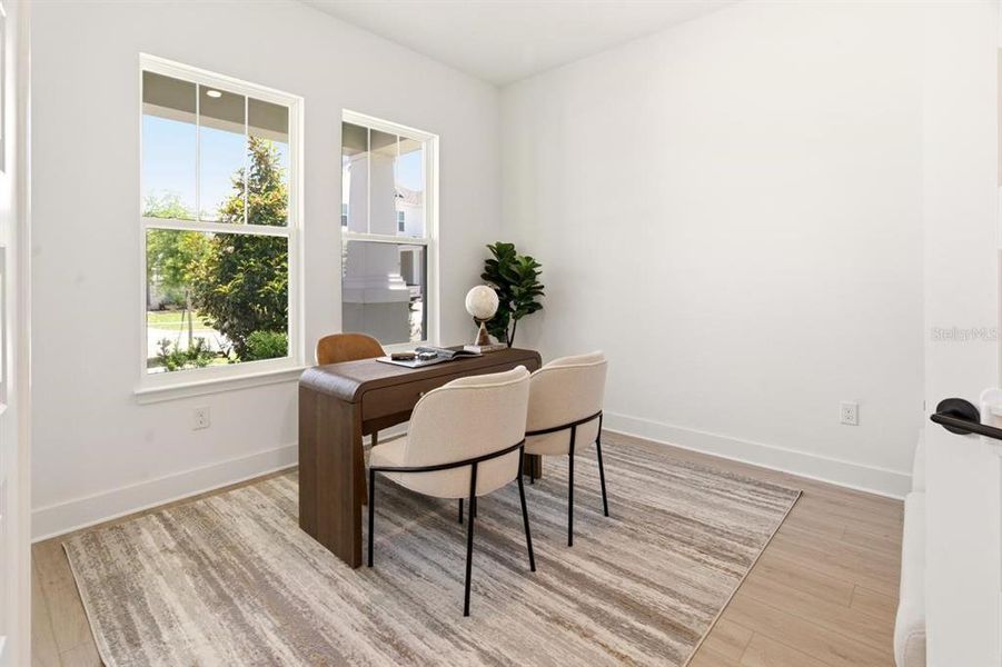 Furnished interior view inside a new home in , Winter Garden (Image 18).