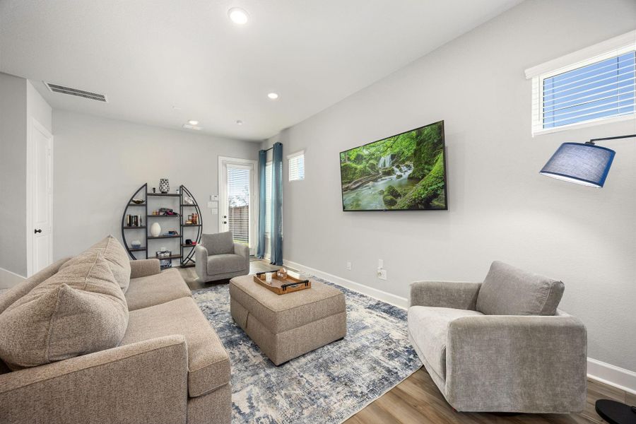 Furnished interior view inside a new home in , Humble (Image 18). Furnished interior view inside a new home in , Humble (Image 18).