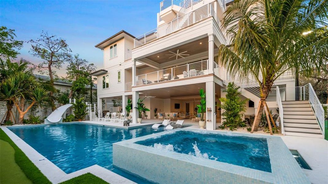 Exterior details and patio area of a home in , Sarasota (Image 3). Exterior details and patio area of a home in , Sarasota (Image 3).