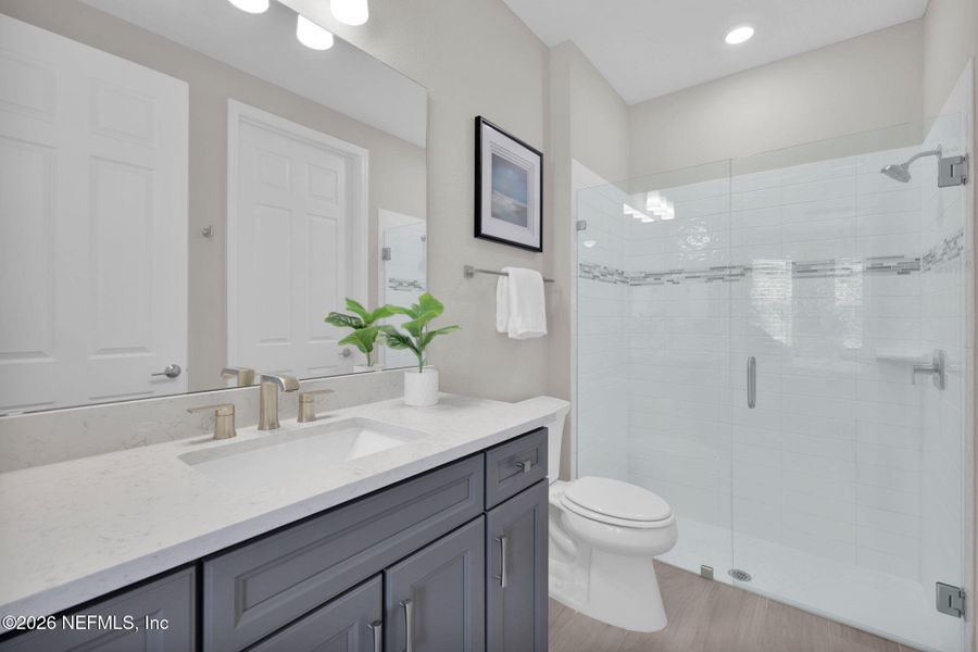Furnished interior view inside a new home in , Ponte Vedra (Image 14).