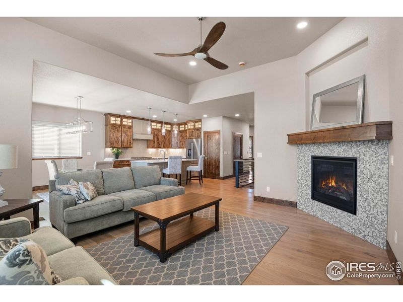 Furnished interior view inside a new home in , Loveland (Image 17).