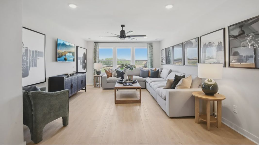 Furnished interior view inside a new home in Cottages of Bearwood, Mount Pleasant (Image 38).