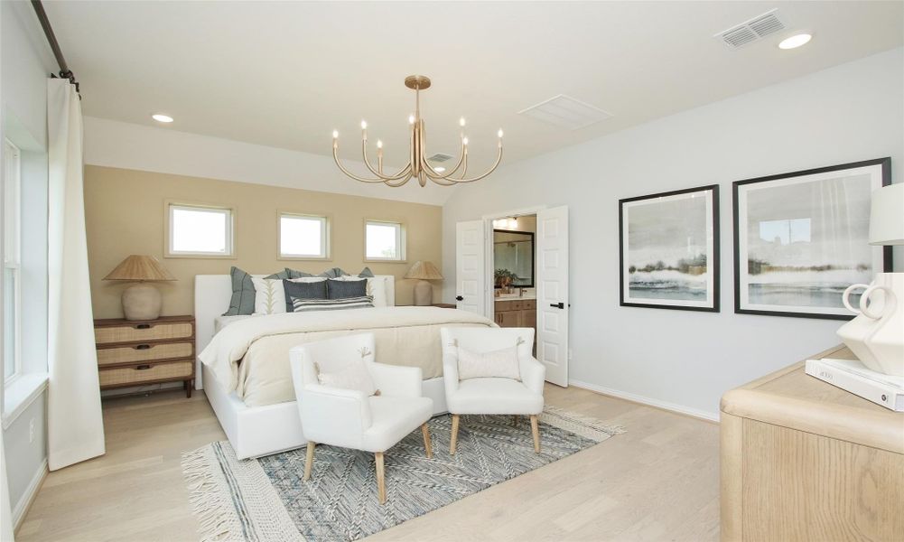 Furnished interior view inside a new home in Ellis Cove, Seabrook (Image 13).