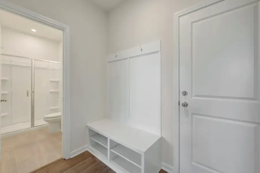 Representative furnished interior of a home built from the Nola by Tri Pointe Homes in Twinleaf Townes, Chapel Hill (Image 16).