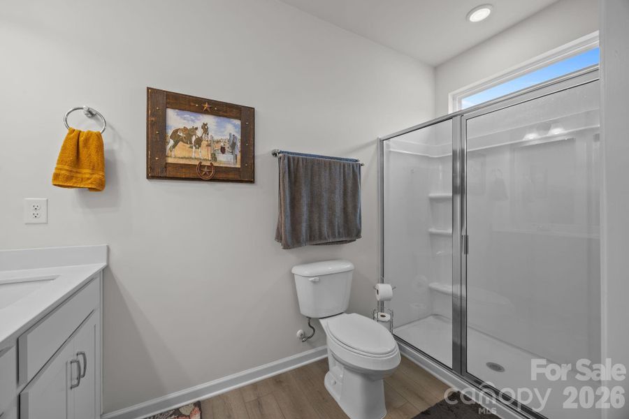 Furnished interior view inside a new home in Country Club Village, Salisbury (Image 19).