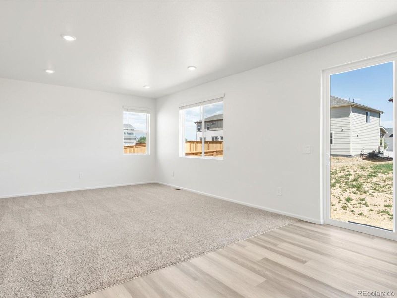 Spacious, unfurnished interior of a new home in Revere at Johnstown, Johnstown (Image 18).