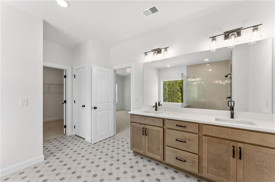Furnished interior view inside a new home in Linden Grove, Powder Springs (Image 10).