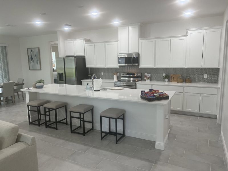Furnished interior view inside a new home in Golden Gate, Naples (Image 6).