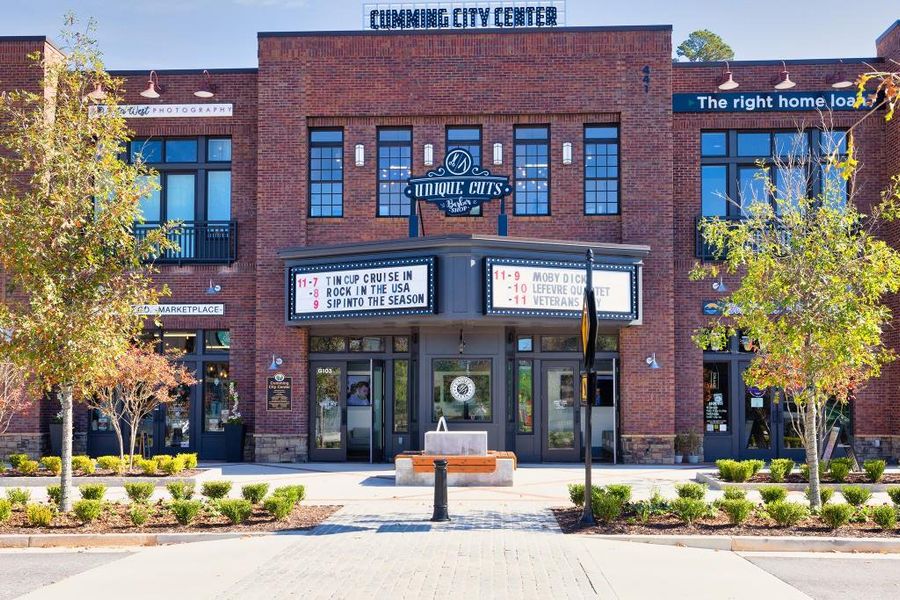 Front exterior of a new home in Arden on Lanier, Cumming, GA, highlighting curb appeal (Image 23).