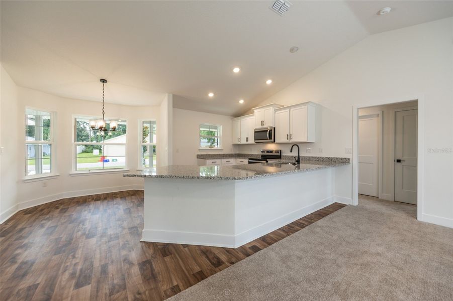 Furnished interior view inside a new home in Palm Coast, Palm Coast (Image 4). Furnished interior view inside a new home in Palm Coast, Palm Coast (Image 4).