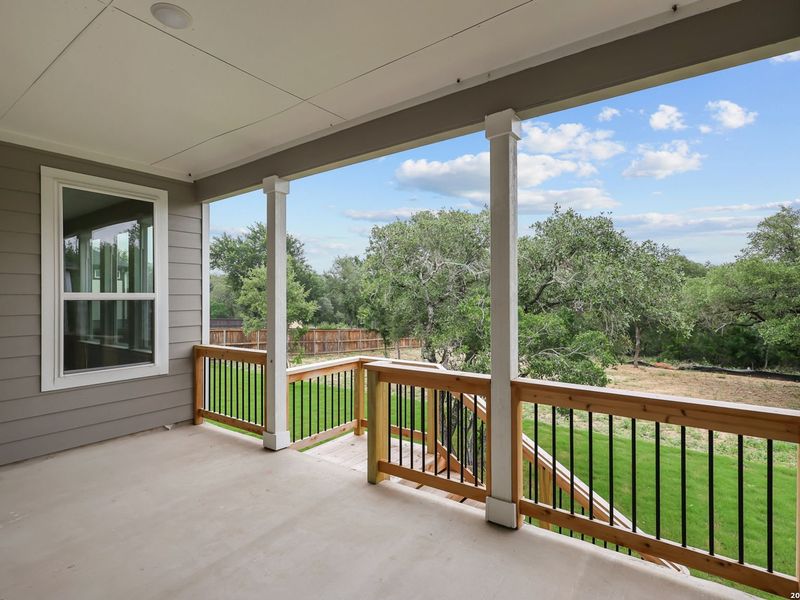 Exterior details and patio area of a home in Potranco Oaks, Castroville (Image 33). Exterior details and patio area of a home in Potranco Oaks, Castroville (Image 33).