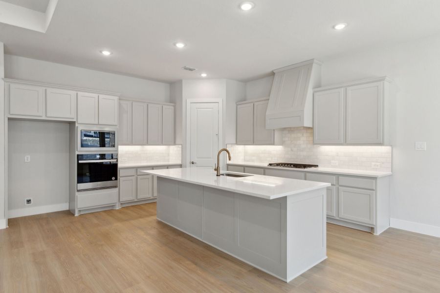 Furnished interior view inside a new home in Painted Tree Lakeside, McKinney (Image 7).