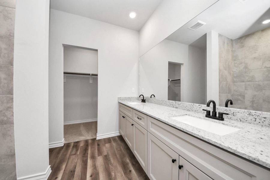 Furnished interior view inside a new home in The Enclave at Spring Branch, Montgomery (Image 10).