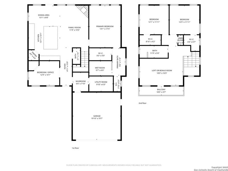 2D floor plan layout of this home in , Bandera, TX (Image 7).