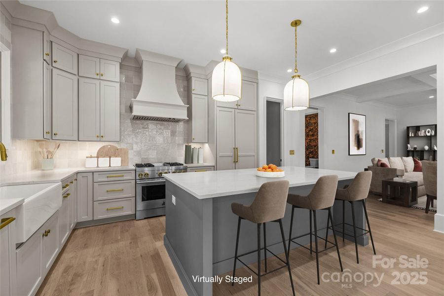 Furnished interior view inside a new home in , Charlotte (Image 4). Furnished interior view inside a new home in , Charlotte (Image 4).