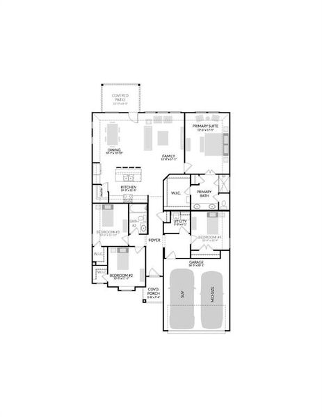 2D floor plan layout of this home in Stratton Place, Greenville, TX (Image 3). 2D floor plan layout of this home in Stratton Place, Greenville, TX (Image 3).