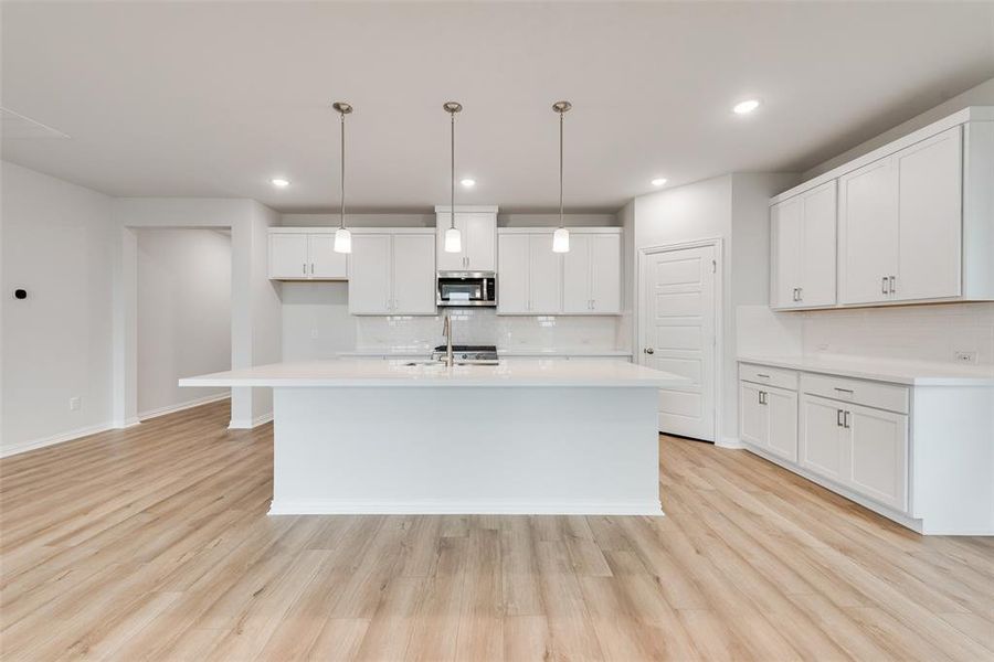 Furnished interior view inside a new home in Sutton Fields, Celina (Image 9). Furnished interior view inside a new home in Sutton Fields, Celina (Image 9).