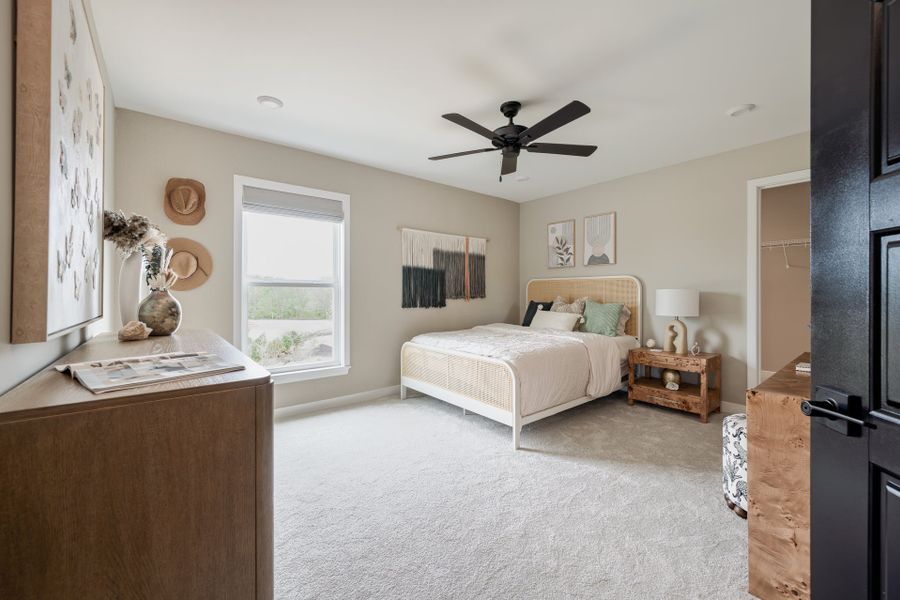 Representative furnished interior of a home built from the Blair by Fischer Homes in Twin Lakes, Hoschton (Image 34).