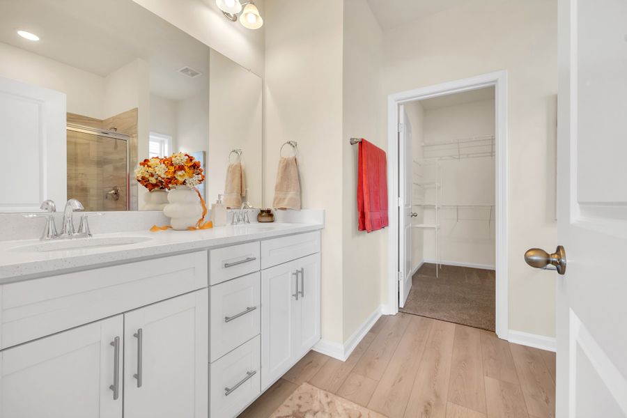 Representative furnished interior of a home built from the Courtney II by Great Southern Homes in Oak Hollow, Longs (Image 30).